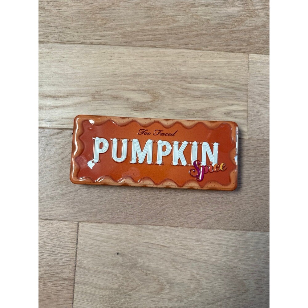 Too Faced Pumpkin Spice Eye Shadow Palette Limited Edition RARE Bold Festival